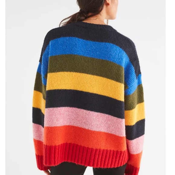 Urban Outfitters Striped Sweater NEW Medium - Picture 3 of 8